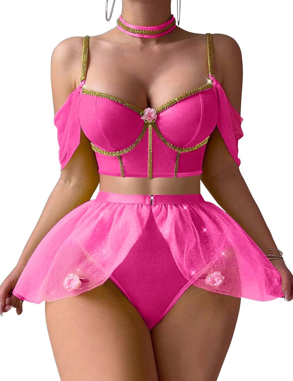 6366 Lingerie Sets Sexy Princess Lingerie Cosplay Costume Outfit Halloween